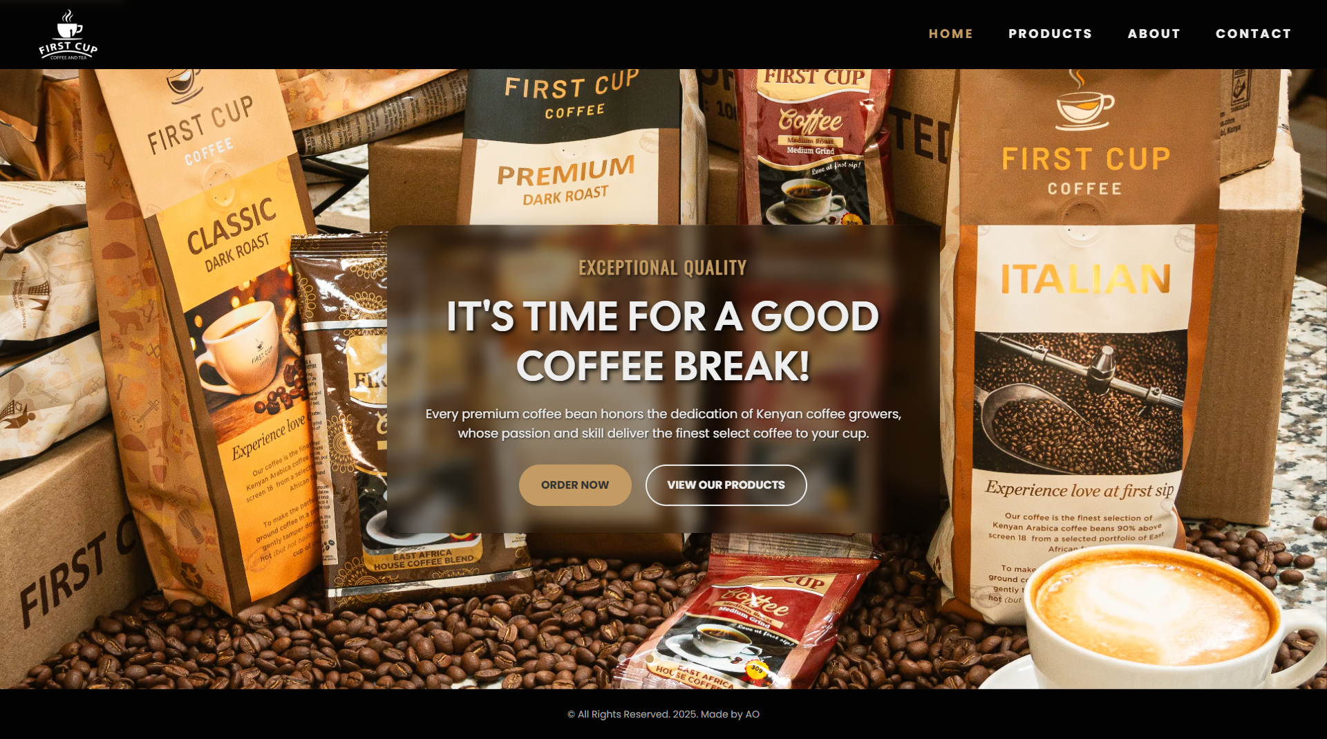 First Cup Coffee & Tea
